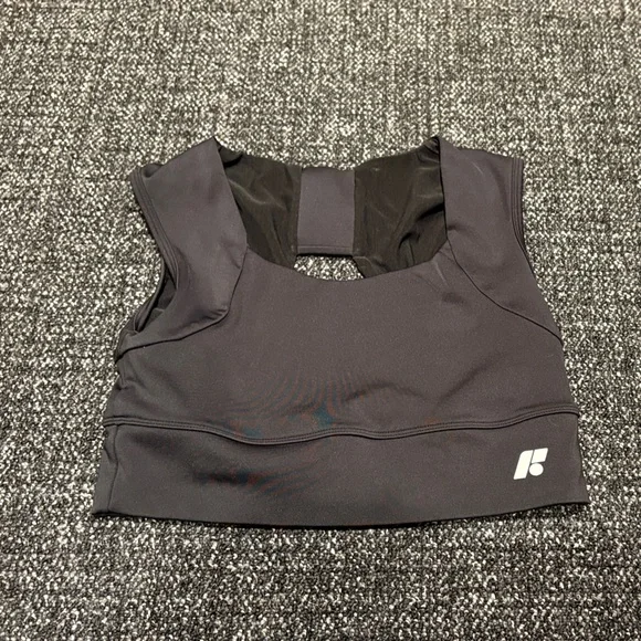 Black Sports Bra - Picture 1 of 3